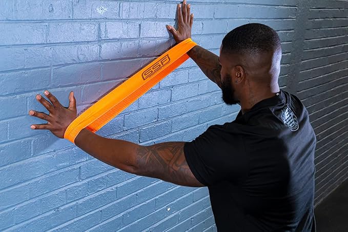 Serious Steel Fitness Fabric Mini Loop Non-Slip Resistance Band Set | Warm-Up, Physical Therapy, Glute Training, Speed and Agility Exercise Bands