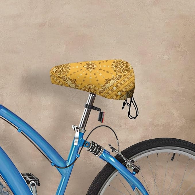 Waterproof Bike Seat Cover with Drawstring Waterproof Bike Seat Rain Cover Seat Protective Water Resistant Bicycle Saddle Rain Dust Cover