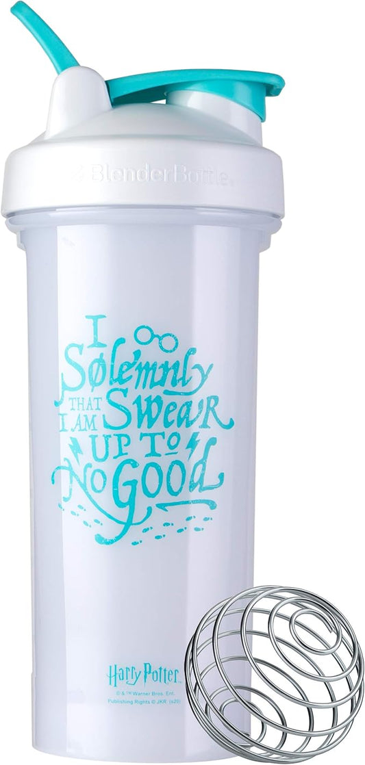 BlenderBottle Harry Potter Shaker Bottle Pro Series Perfect for Protein Shakes and Pre Workout, 28-Ounce, I Solemnly Swear