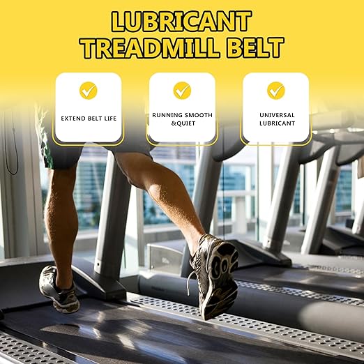 100% Pure Silicone Treadmill Lube - 7oz/200ml Treadmill Lubricant for Belt - Premium Silicone Oil with Application Tubes - Suitable for Most Treadmill Lubrication - Non-Toxic and Odorless
