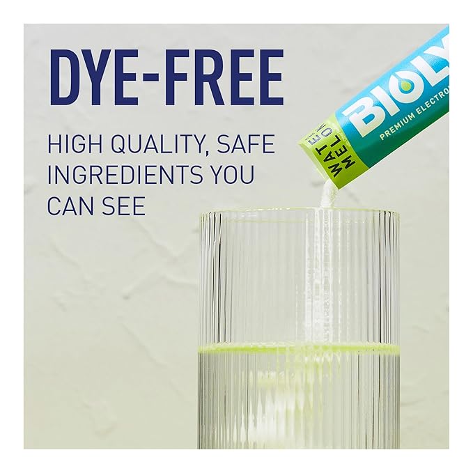 BIOLYTE IV Electrolyte Powder Packets, IV Liquid Drink Mix for Water, Doctor-Developed Hydration, Approved Dehydration Relief, Chemotherapy Must Haves for Women & Men - Watermelon (16 Pack)