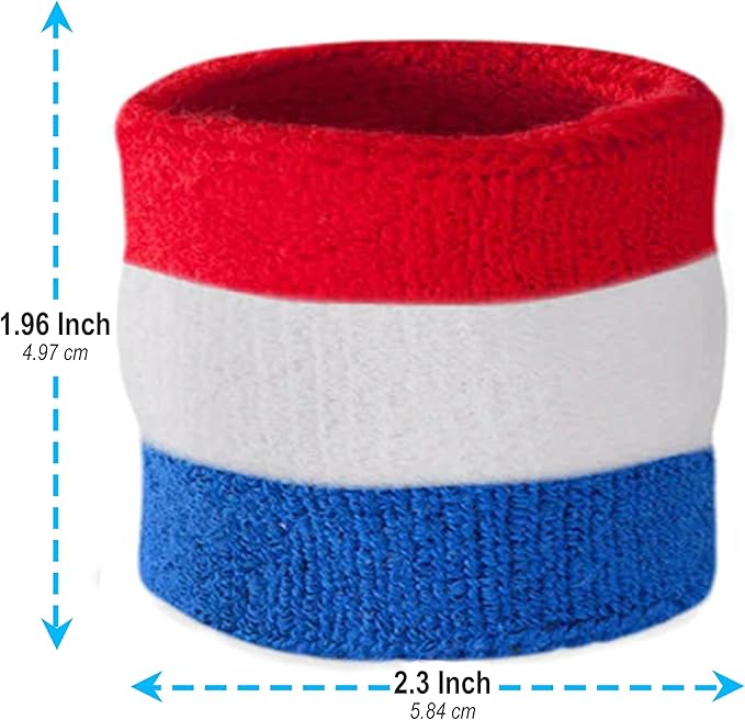 Suddora Sweatbands for Kids, Moisture Wicking 2 Wristbands and 1 Headband Set, Soft and Skin-Friendly Fabric, Moisture-Wicking Athletic Sweat Bands for Basketball, Baseball, Soccer