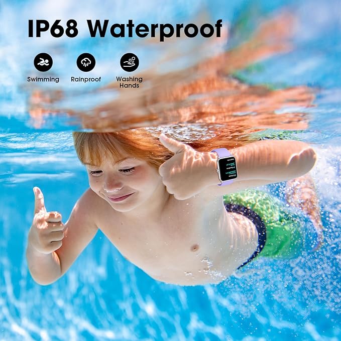 Pedometer Watch Senior Friendly No App/Phone Required, Waterproof Fitness Tracker Watch with Step Counter Calories/Sleep Tracker for Walking Running for Men Women