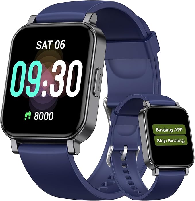 Pedometer Watch Senior Friendly No App/Phone Required, Waterproof Fitness Tracker Watch with Step Counter Calories/Sleep Tracker for Walking Running for Men Women