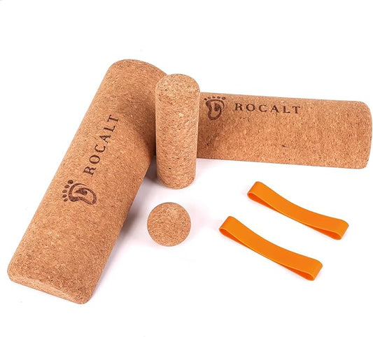 Rocalt Balance Board - Premium Cork Foot Strengthener for Balance Stability Enhance Mobility | Improve Foot Function | Prevent Falls | Unique Design for Enhanced Foot Strength