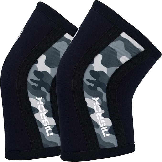 Elbow Sleeves (Pair),Support for Cross Training,Weightlifting,Powerlifting,Basketball and Tennis,5mm Neoprene Compression Brace for Both Women and Men(Large)