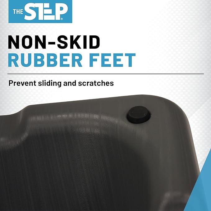 The Step Adjustable High Step Aerobic Platform with 4 Risers, Home Gym Workout Equipment, Fitness Exercise Equipment Made in the USA