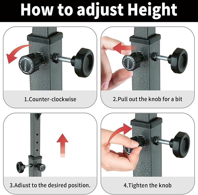 Adjustable Height Dip Bar Station, Heavy Duty Dip Station Push Up Bar for Home Gym,Multi-function Dip Station Pull Up Bar Full Body Strength Training Workout Fitness Equipment for Tricep Dips