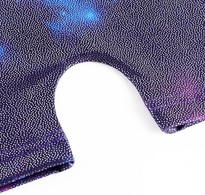 EQSJIU Leotards for Girls Gymnastics Sleeveless Sparkly Toddler Tumbling Outfits Dance Clothes Biketards for Kids 1-10 Years