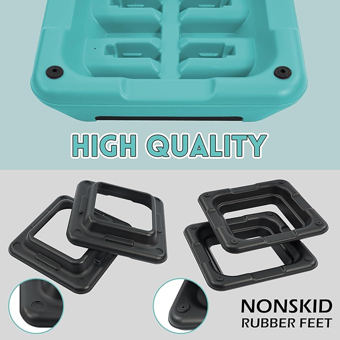 Fitvids Step Aerobic Platform, Exercise Step with 5 levels Adjustable Height, 4 Stackable Risers, Fitness Training Workout Stepper for Home Gym, Cardio Strength, Multiple Options