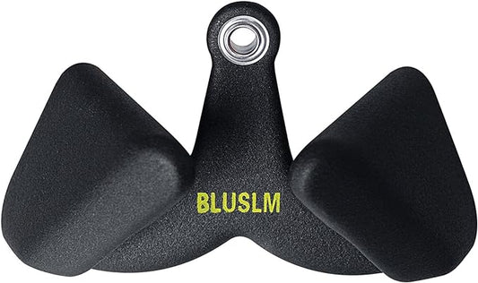 LAT Pull Down Bar for Cable Machine, LAT Pulldown Attachments T Bar V Bar Cable Attachment, Back Tricep Bar Strength Training Handle