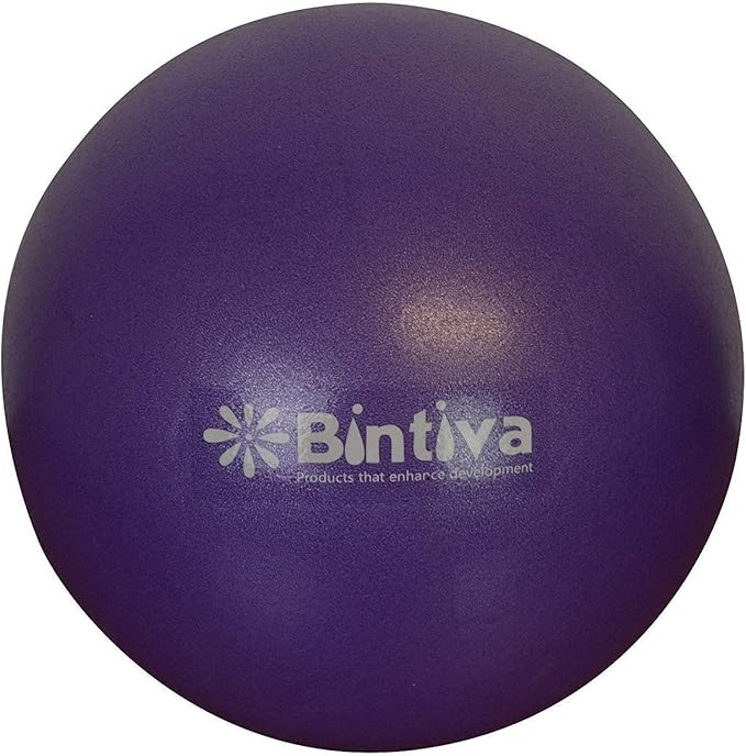 bintiva Mini Pilates Ball 7-9 Inch Stability Ball Used for Exercise Yoga Pilates and Therapy