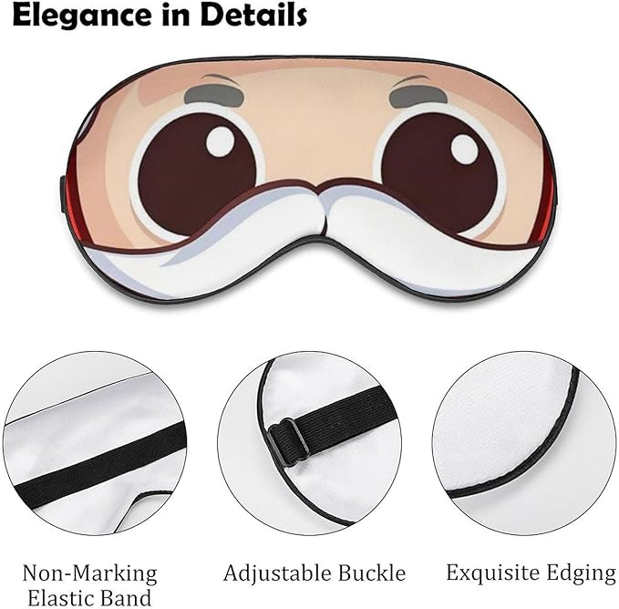 Custom Eye Mask for Sleeping Personalized with Picture Text Logo Eye Masks for Sleep Available for Custom Christmas Orders