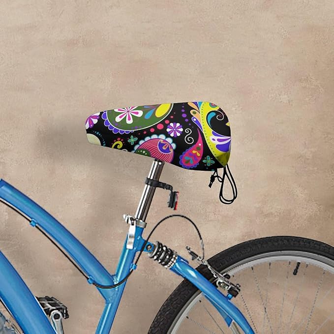 Waterproof Bike Seat Cover with Drawstring Waterproof Bike Seat Rain Cover Seat Protective Water Resistant Bicycle Saddle Rain Dust Cover