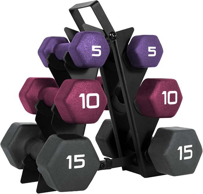 CAP Barbell Neoprene Dumbbell Weights Pairs & Sets | Multiple Colors