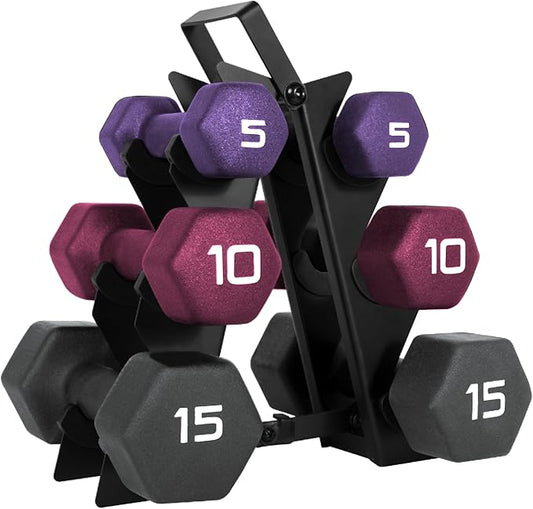 CAP Barbell Neoprene Dumbbell Weights Pairs & Sets | Multiple Colors