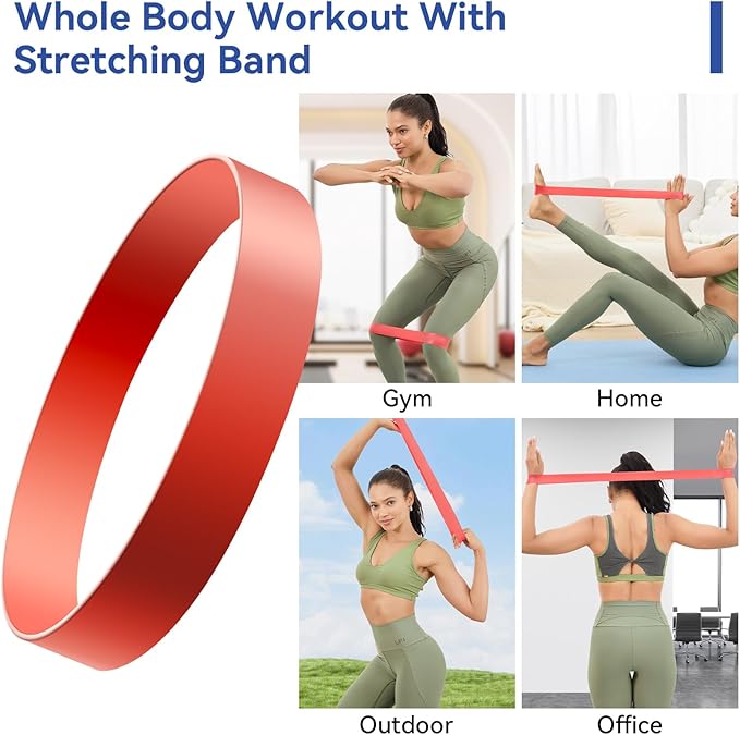 5 in 1 Foam Roller Set - Back Roller Foam, Massage Roller Stick, Massage Ball, Resistance Band for Physical Therapy & Deep Tissue Muscle Massage (Green)