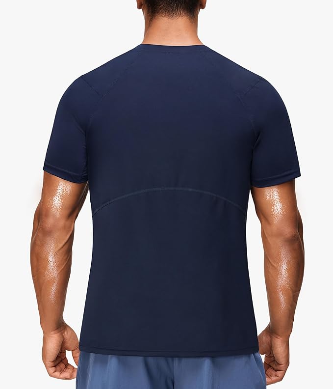 Junlan Sauna Shirt for Men -Waist Trainer Vest Gym Top for Running & Training