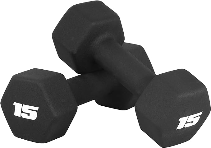 CAP Barbell Neoprene Dumbbell Weights Pairs & Sets | Multiple Colors