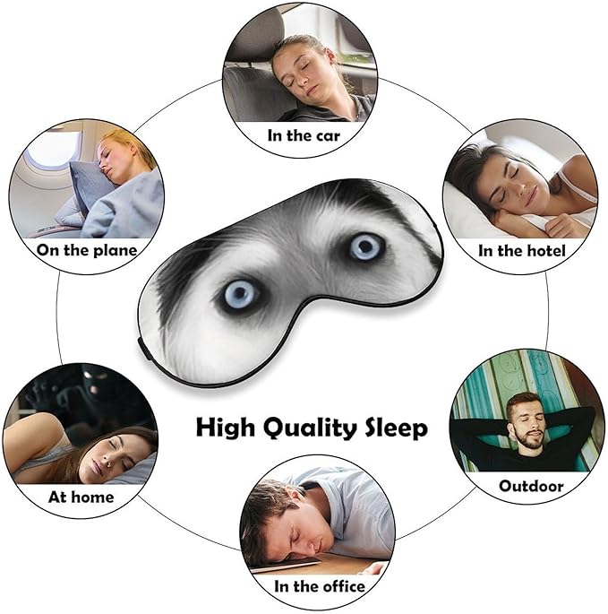 Custom Eye Mask for Sleeping Personalized with Picture Text Logo Eye Masks for Sleep Available for Custom Christmas Orders