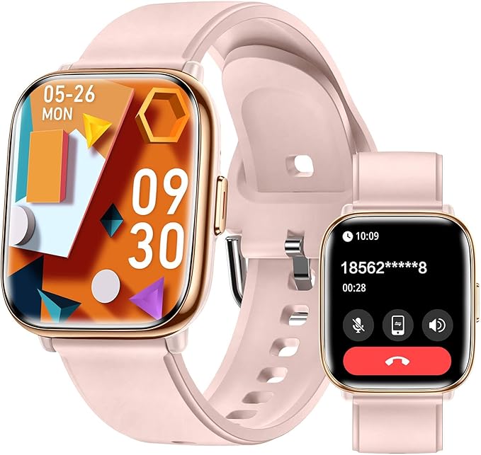 2025 Smart Watches for Women, 1.75'' Lightweight Smartwatch Women with Da GPT AI, 24/7 Sleep/ Heart Rate/ SpO2/ Blood Pressure Monitor, 120 Sport Fitness Tracker, IP68 Waterproof for Android iOS