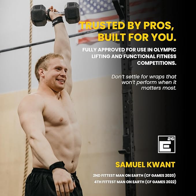 Element 26 IsoWraps Scaph Wrist Wraps for Cross Training, Weightlifting, Olympic Weight Lifting - Lifting Wraps for Men and Women - Wrist Support Braces with Mobility - Scaph Wraps for Scaphoid