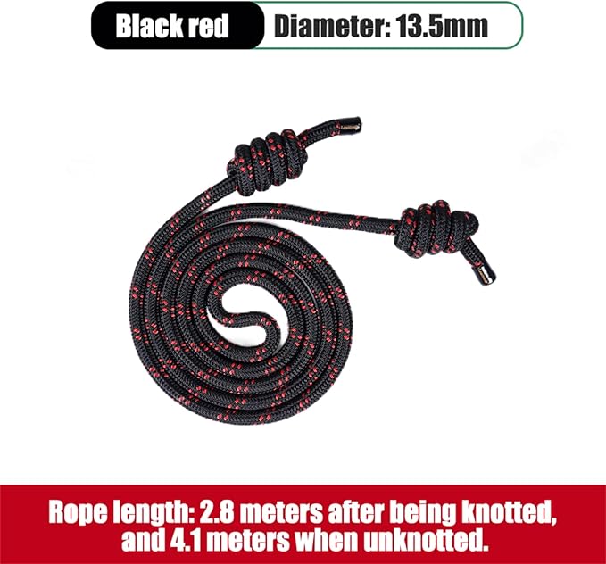 Flow Rope Exercise Jump Ropes for Home Gym Cardio Core Stability Body Coordination Weighted Jump Rope for Freestyle Skipping & Jumping Helps Upper Body Fitness for Boxing & HIIT Beginner