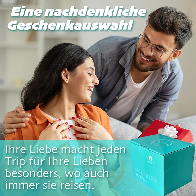 Ergonomic Travel Neck Pillow with Stowable Hood,Neck Pillow Airplane,Premium Memory Foam,360º Contoured Design,Washable Cover,Complete Travel Set,Ideal for Airplane,Car and Office (Black)