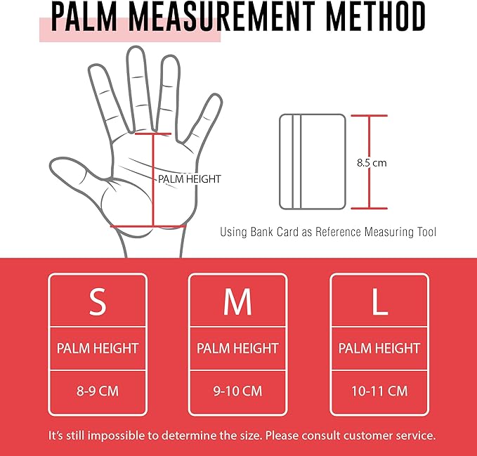 Men's Heavy Duty Wrist Wrap Gloves - Ideal for Workouts, Gym, Deadlifts, and Crossfit with Wrist Palm Protection