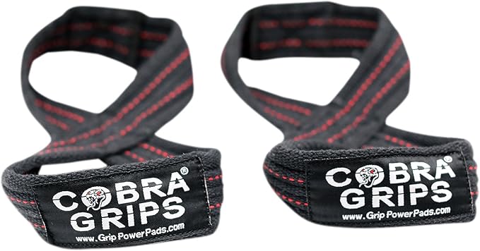 Deadlift Straps Figure 8 Loop Lifting Straps The #1 Choice for Power Lifters weightlifters workout Enthusiasts