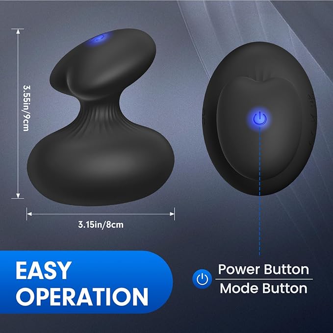 Fully Waterproof Massage Ball, Portable Handheld Neck Massager, Multifunctional Rechargeable Muscle Massage Tool (Black)