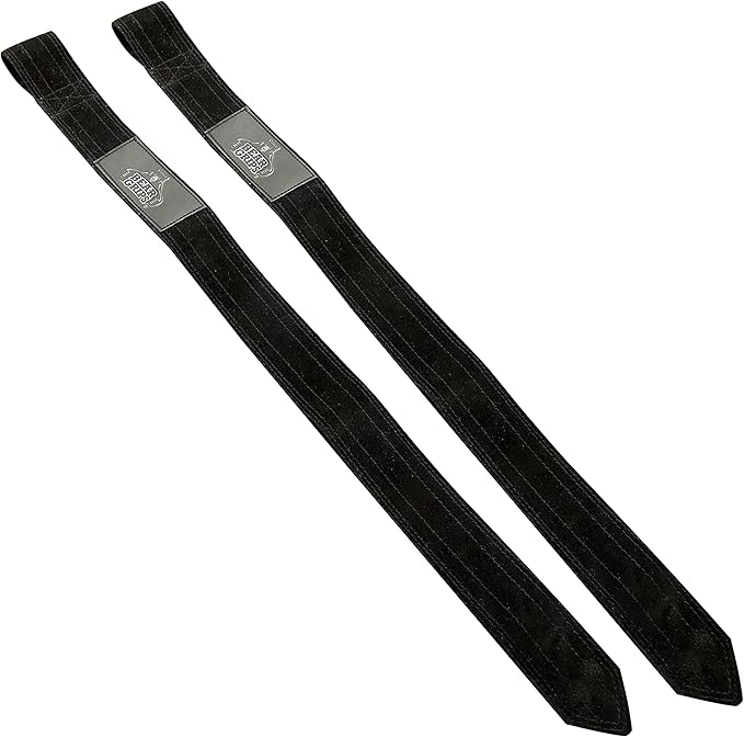 Bear Grips Lifting Straps - Gym & Weightlifting Straps for Men & Women, Deadlift Support, 2 Pairs