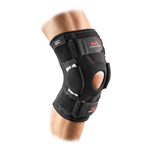 McDavid Hinged Knee Brace for Men & Women, Maximum Knee Support & Compression for Stability & Recovery, Ligament, Hyperextension Support