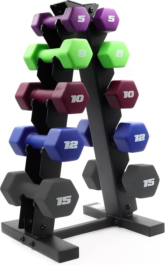 CAP Barbell Neoprene Dumbbell Weights Pairs & Sets | Multiple Colors