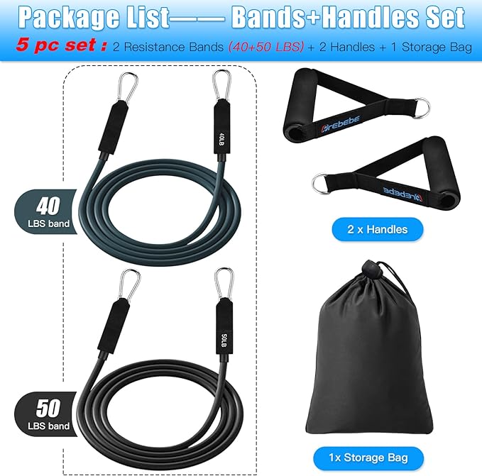 Brebebe Door Anchor Strap for Resistance Bands Exercises, Multi Point Anchor Gym Attachment for Home Fitness, Portable Door Band Resistance Workout Equipment, Easy to Install, Punch-Free, Nail-Free