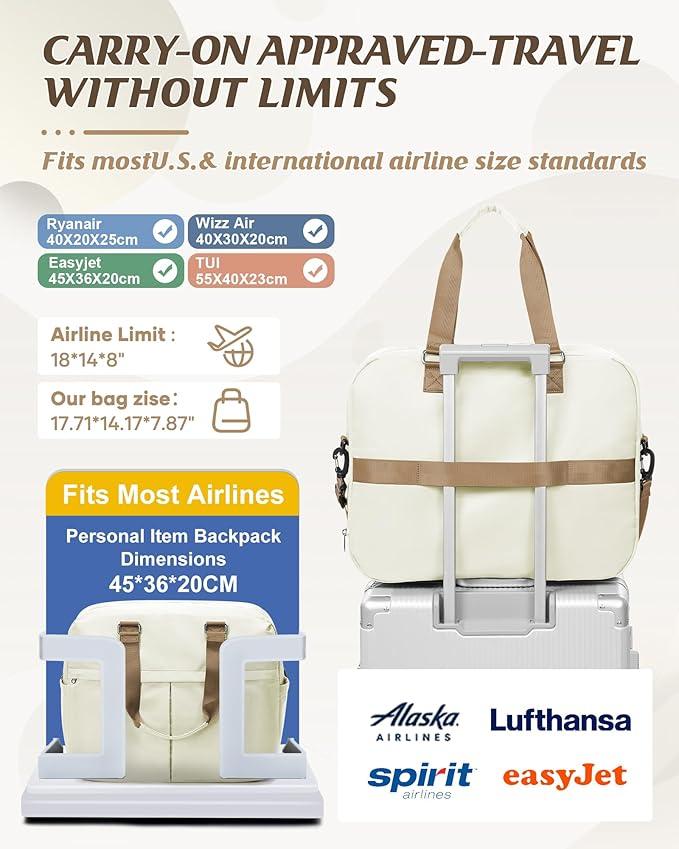 Gym Bag Womens,Travel Duffel Carry on Bag Sport Tote Bag Weekend Overnight Bag