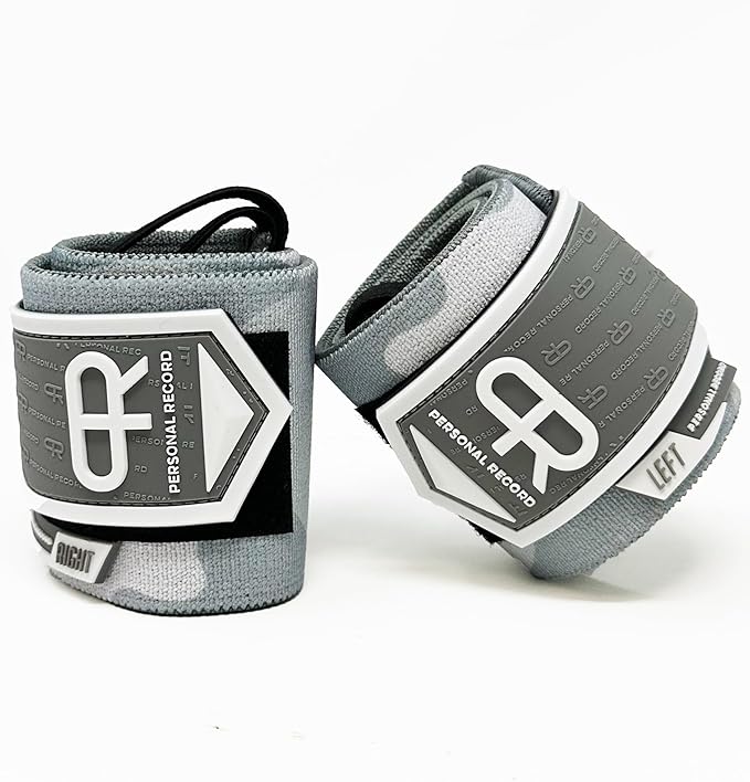 Heavy Duty Premium Wrist Wraps, More Elasticity, Reinforced Stitching, Extra Wide Strap, Strong Thumb Loop, Larry Wheels Weightlifting Wraps