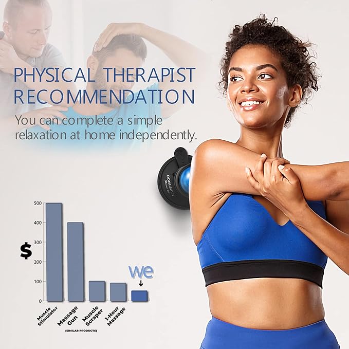 Massage Ball Deep Tissue 2 in 1 Mountable Muscle Massage Roller for Pain Relief, Trigger Point ,Relieve Fascia Muscle Knot and Joint Pain Relax Full Body