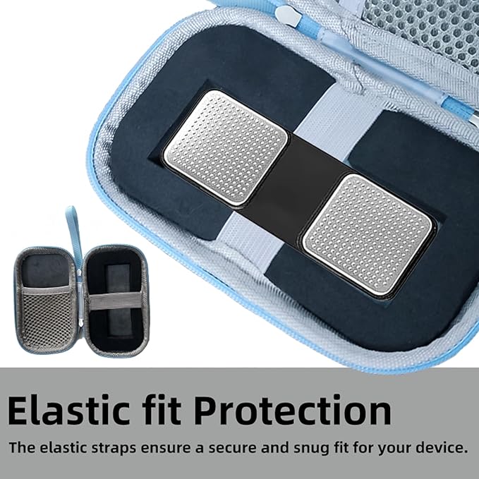 Foirfe Heart Rate Monitor Case Compatible with Kardia Mobile AliveCor Personal ECG Portable Travel Protective Holder Organizer for Heart Monitor Storage Pill Organizer Carrying (Box Only)