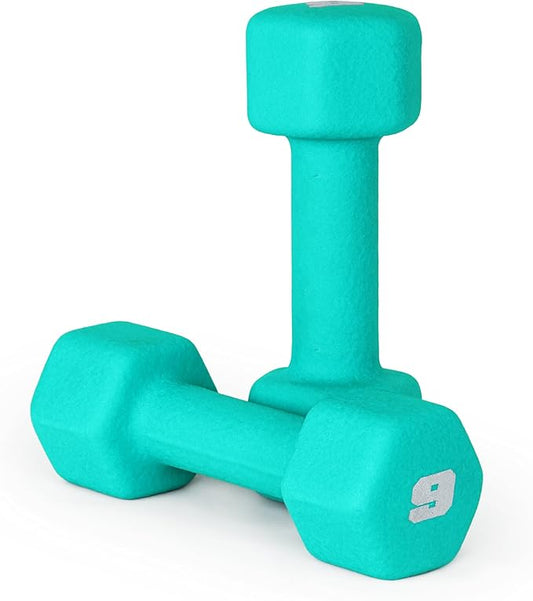 CAP Barbell Neoprene Dumbbell Weights Pairs & Sets | Multiple Colors