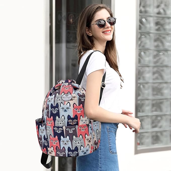 HUA ANGEL Drawstring Backpack Bag, Sport Gym Sackpack Lightweight Small Gym Bag for Men Women Pull String Sport Beach Bag