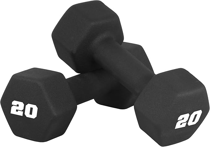 CAP Barbell Neoprene Dumbbell Weights Pairs & Sets | Multiple Colors