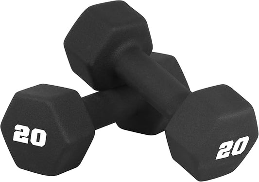 CAP Barbell Neoprene Dumbbell Weights Pairs & Sets | Multiple Colors