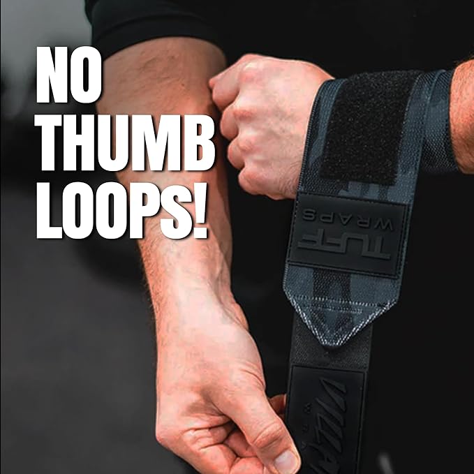 Villain Wrist Wraps for Weightlifting & Powerlifting – Adjustable Support Straps for Men and Women – Ideal for Strength Training, CrossFit, Bodybuilding – Durable Comfort to Eliminate Wrist Pain