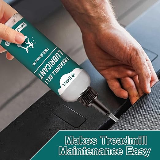 Treadmill Lubricant for Belt, 250ml Silicone Treadmill Oil Belt Lubricant High Temperature Resistance, Reduces Friction, Noise & Wear, Suitable for Various Treadmills Models