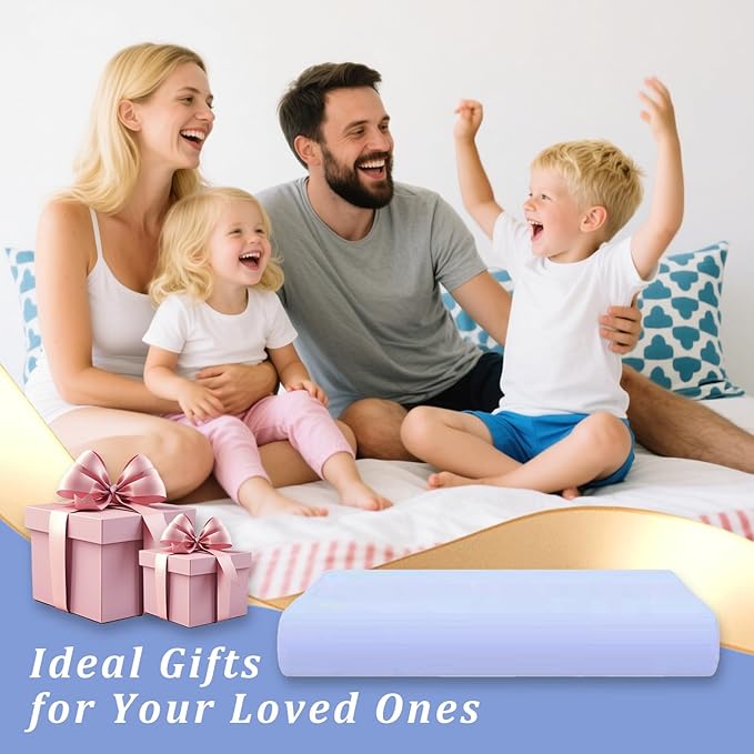 Cervical Pillow for Neck Pain Relief, 3.9 Inch Cooling Memory Foam Pillow, Ergonomic Support Pollow for Side and Back Sleepers