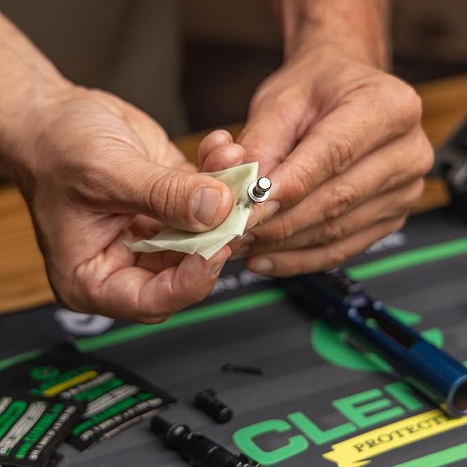 CLENZOIL Field & Range Single-Use Saturated Gun Oil Wipe Packets | Individual CLP Wipes | One-Step Gun Cleaning Oil & Lubricant Field Wipes for Hunting | 5Pk, 10Pk, and 20Pk Options