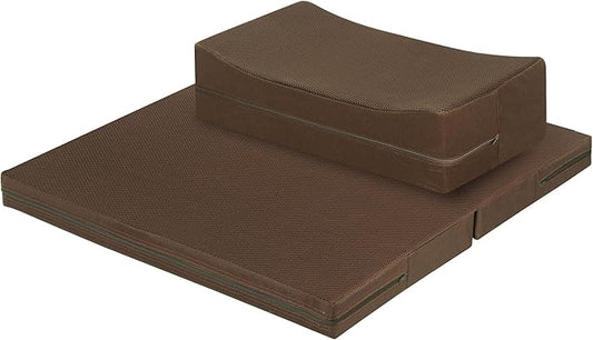 Meditation Cushion - Floor Pillow for Adults - Floor Seating & Meditation Pillow - Yoga Bolster with Washable Cover - High Density Responsive Bamboo Charcoal Foam for Sitting