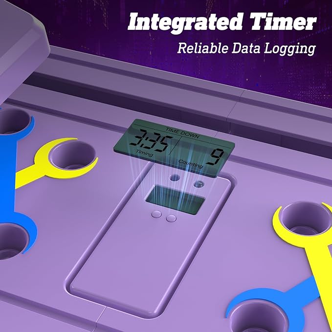 Pilates Board, Pilates Reformer Set, Pilates Machine 15-in-1 Multifunctional Abdominal Board for Home Office Workout, Foldable Portable Pilates Reformer Board for Women