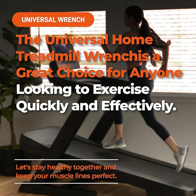 Treadmill Wrench Allen fit for 99% of Treadmills,Replacement for NoridicTrack, Proform,Bowflex and More Under Desk Treadmill & Portable Walking Folding Treadmill